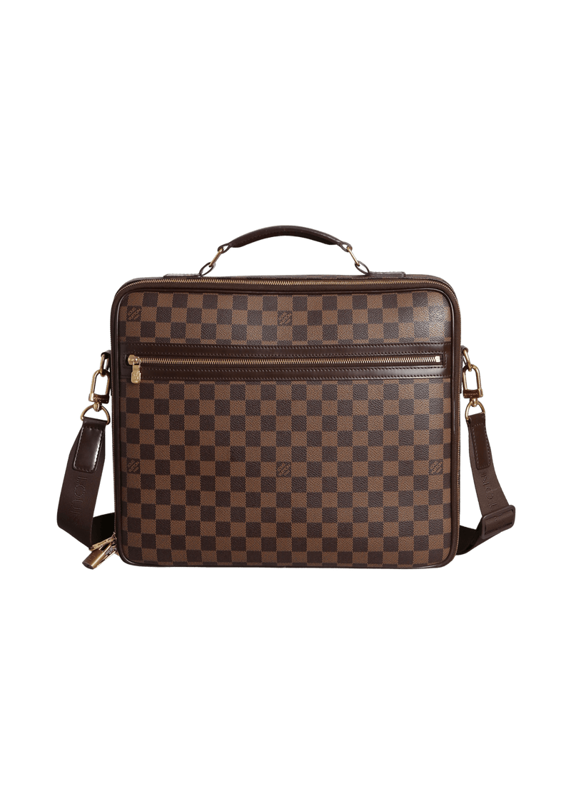 DAMIER ÉBÈNE PORTE ORDINATEUR SABANA