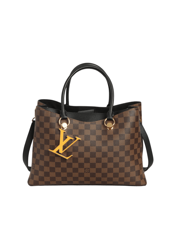 BOLSA LOUIS VUITTON DAMIER ÉBÈNE NEVERFULL PM MARROM ORIGINAL – Gringa