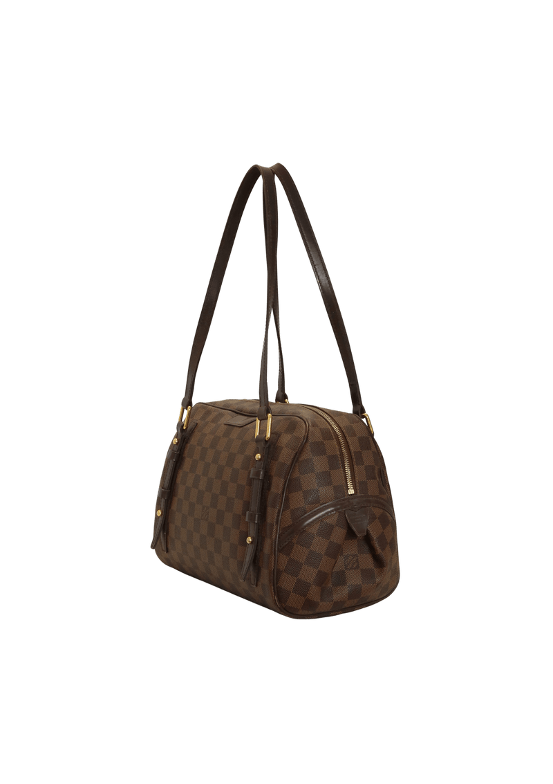 BOLSAS LOUIS VUITTON DAMIER ÉBÈNE RIVINGTON GM MARROM ORIGINAL – Gringa