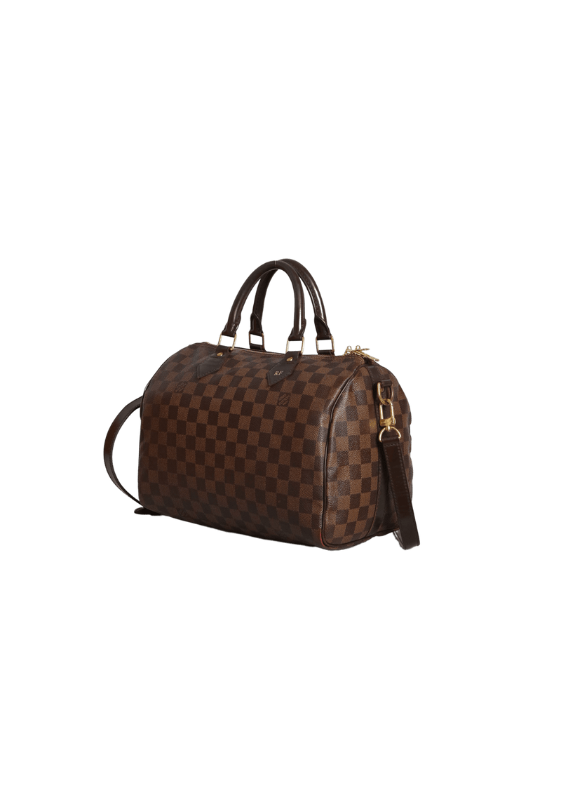 DAMIER ÉBÈNE SPEEDY 30 BANDOULIÈRE