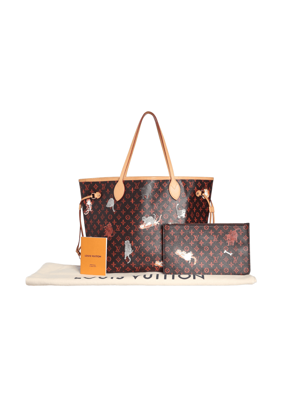 BOLSAS LOUIS VUITTON LIMITED EDITION MONOGRAM CATOGRAM NEVERFULL