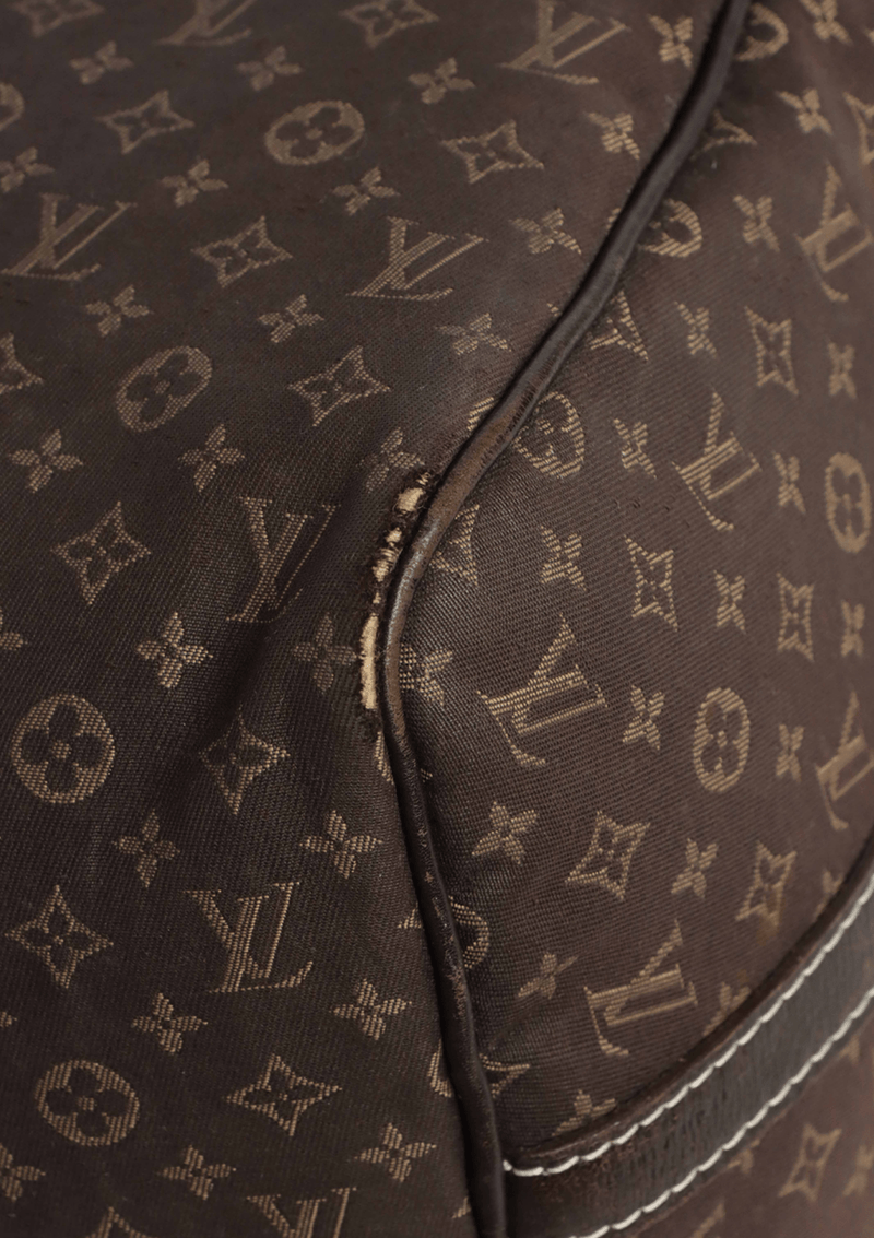 Bolsa Louis Vuitton Mini Lin Speedy Bandouliere 30 Marrom Original