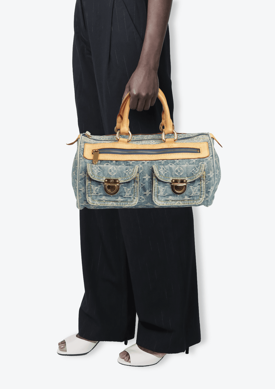 【ＮＥＯＫＩ】LOUIS VUITTON ビジネスバッグ M95694 BOLSA LOUIS VUITTON NEVERFULL MM LIMITED EDITION JEFF KOONS TURNER
