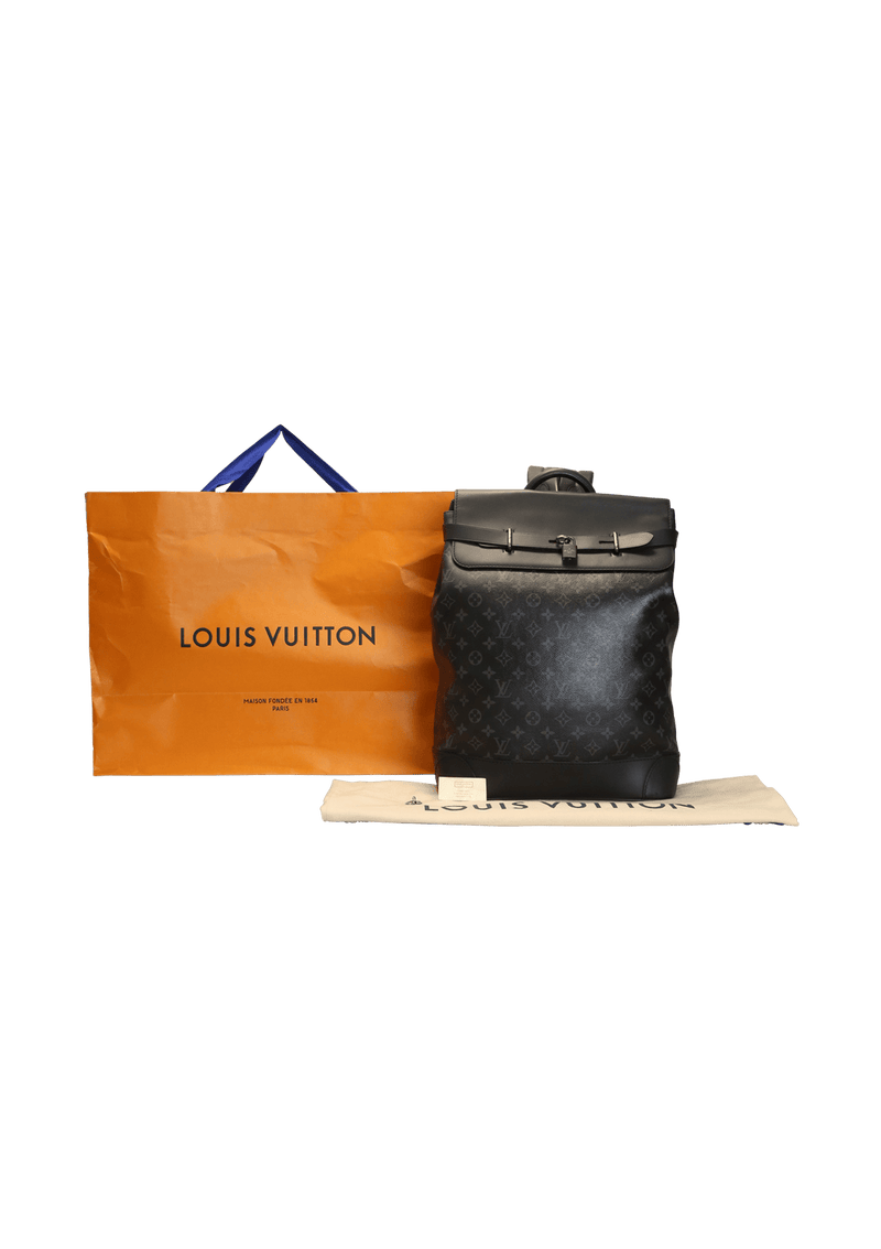 Louis Vuitton Monogram Eclipse Steamer Backpack 246263