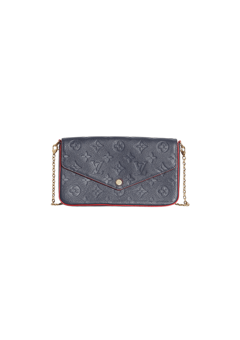 MONOGRAM EMPREINTE POCHETTE FÉLICIE