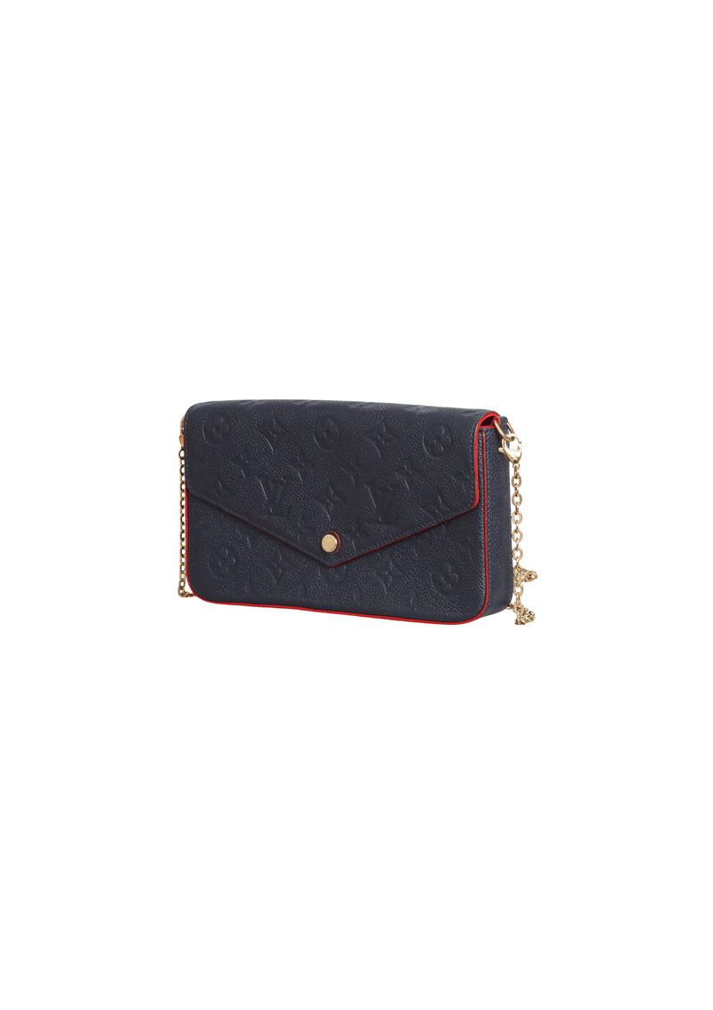 MONOGRAM EMPREINTE POCHETTE FÉLICIE