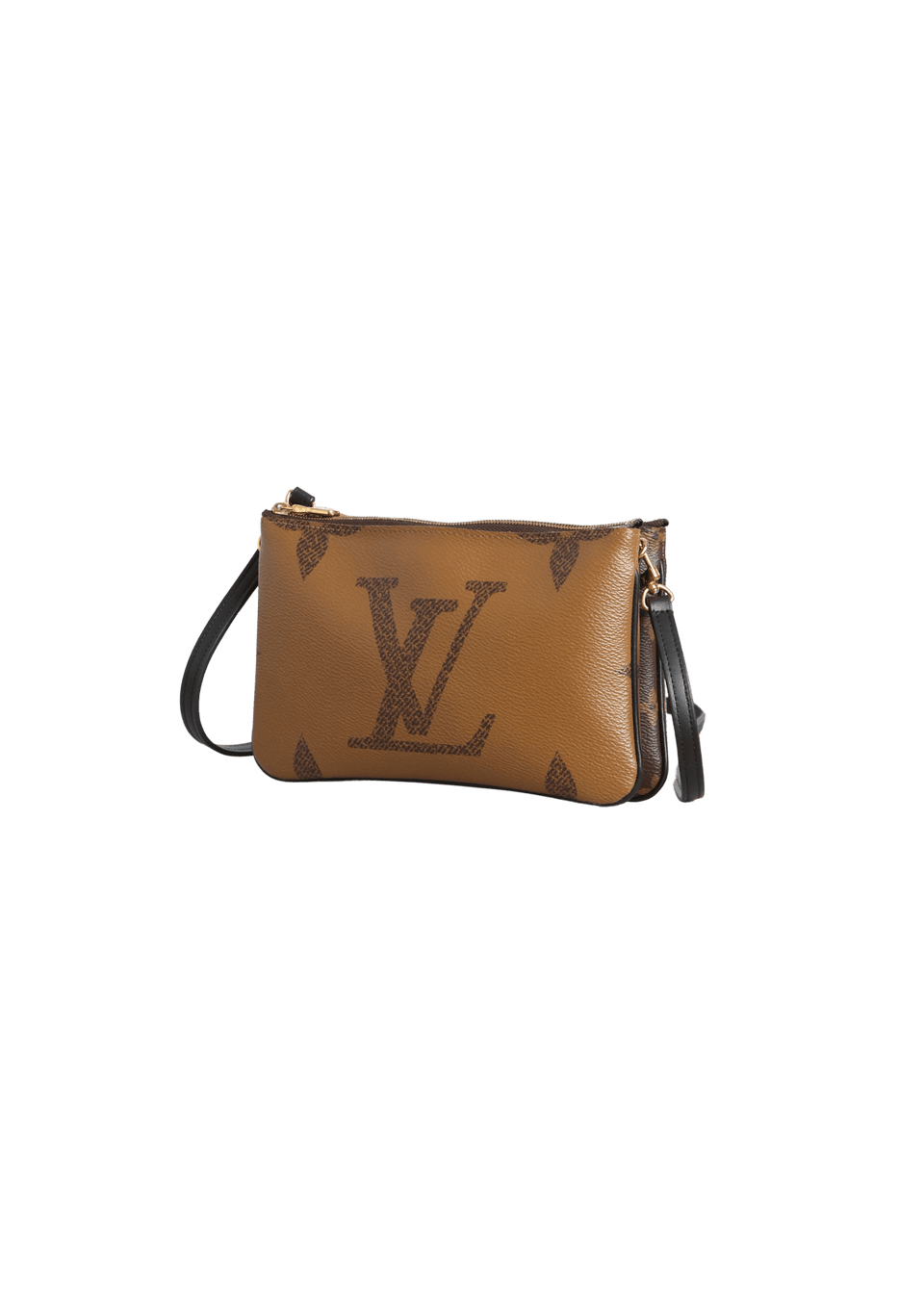 BOLSAS LOUIS VUITTON MONOGRAM GIANT REVERSE DOUBLE ZIP POCHETTE