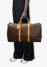 MONOGRAM KEEPALL 50