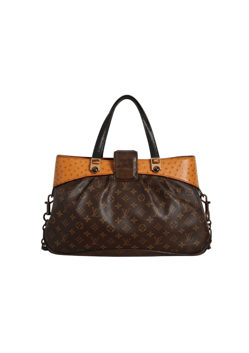 OSKAR WALTZ OSTRICH AND LIZARD BAG