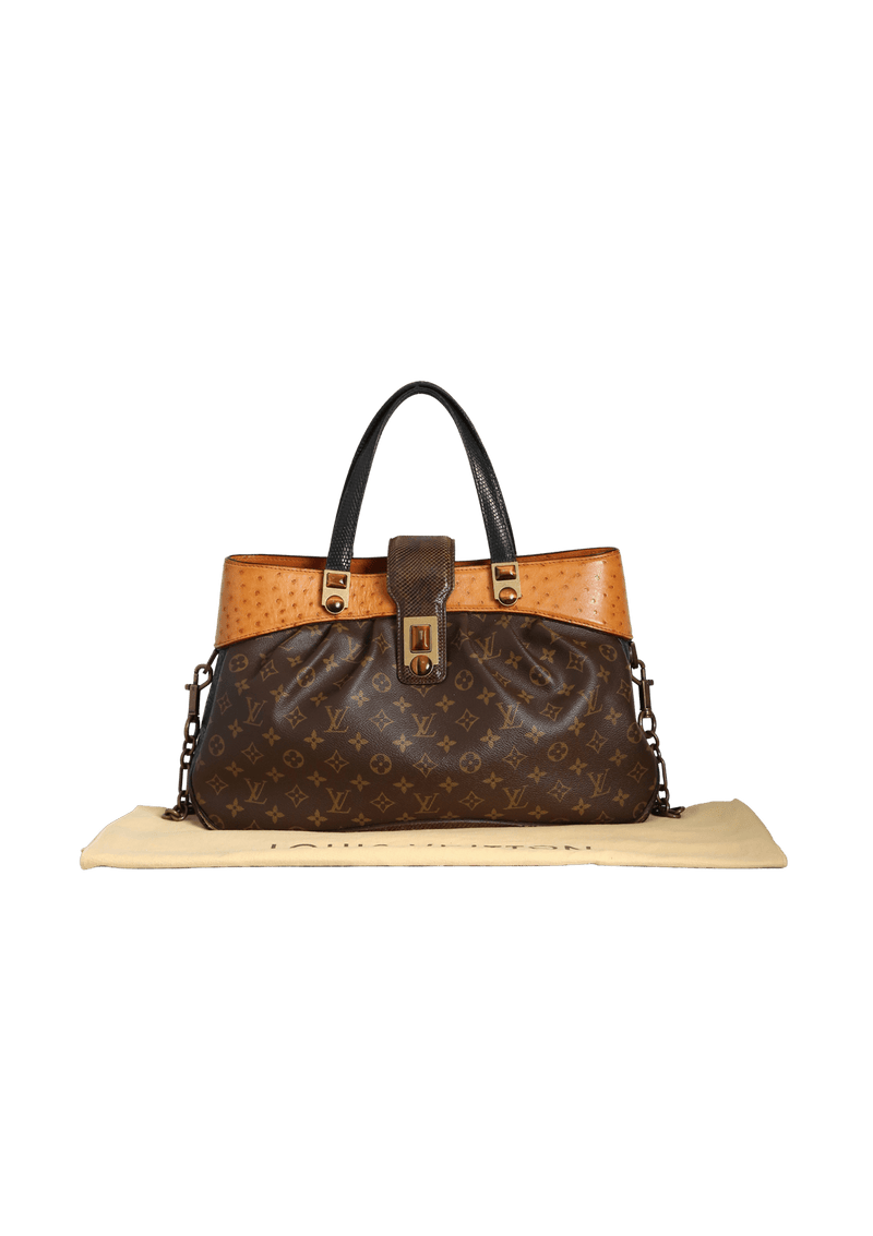 OSKAR WALTZ OSTRICH AND LIZARD BAG