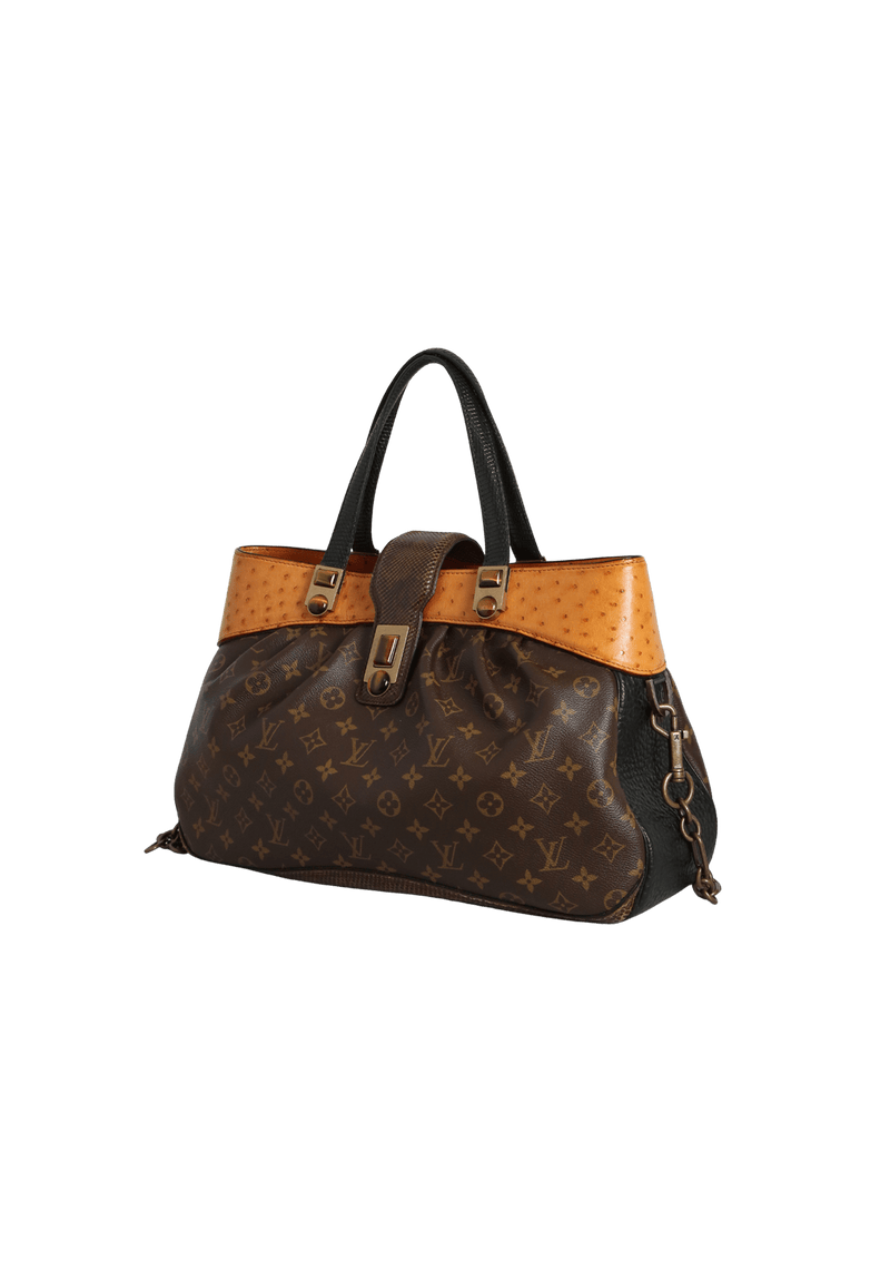 OSKAR WALTZ OSTRICH AND LIZARD BAG