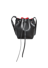 LEATHER BUCKET BAG