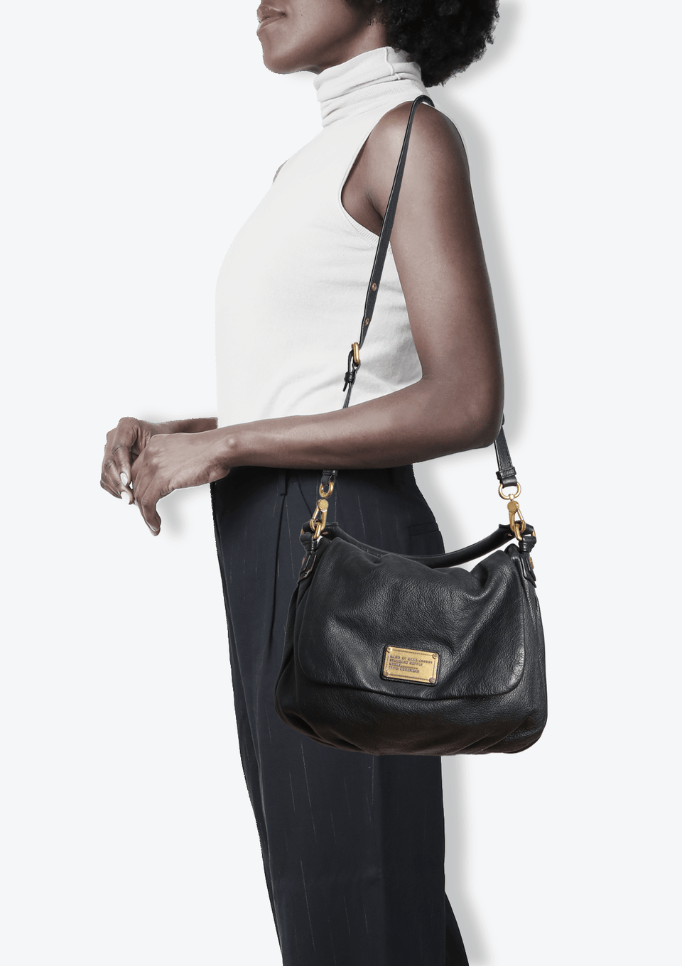 BOLSAS MARC BY MARC JACOBS CLASSIC Q NATASHA BAG PRETO ORIGINAL