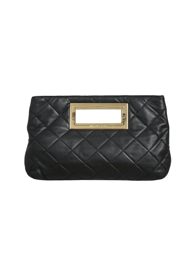 BERKLEY QUILT CLUTCH