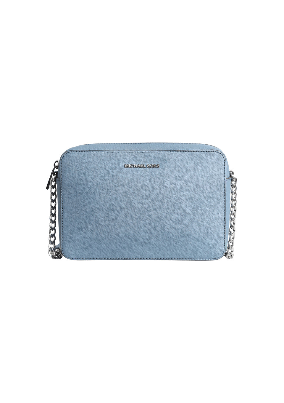 BOLSAS MICHAEL KORS LARGE JET SET CROSSBODY BAG AZUL ORIGINAL – Gringa