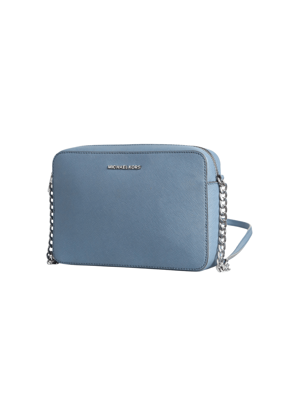BOLSAS MICHAEL KORS LARGE JET SET CROSSBODY BAG AZUL ORIGINAL – Gringa