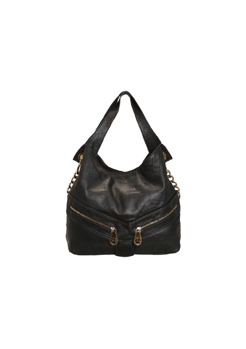 LEATHER SATCHEL BAG