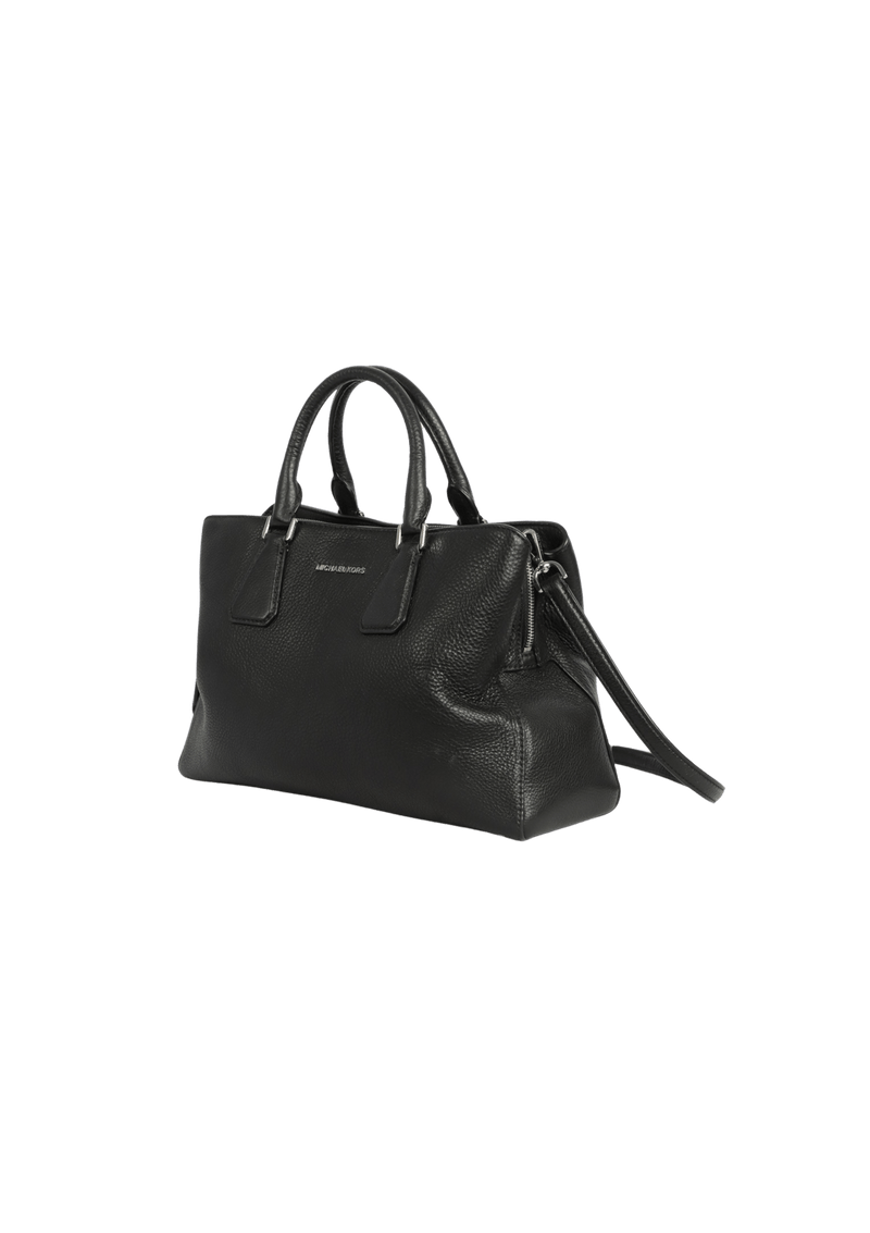 LEATHER SATCHEL BAG