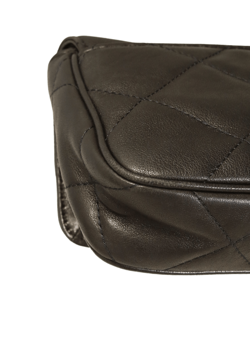 BOLSAS MICHAEL KORS QUILTED HAMILTON CHAIN BAG PRETO ORIGINAL Gringa