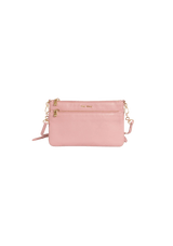 DOUBLE ZIP CROSSBODY