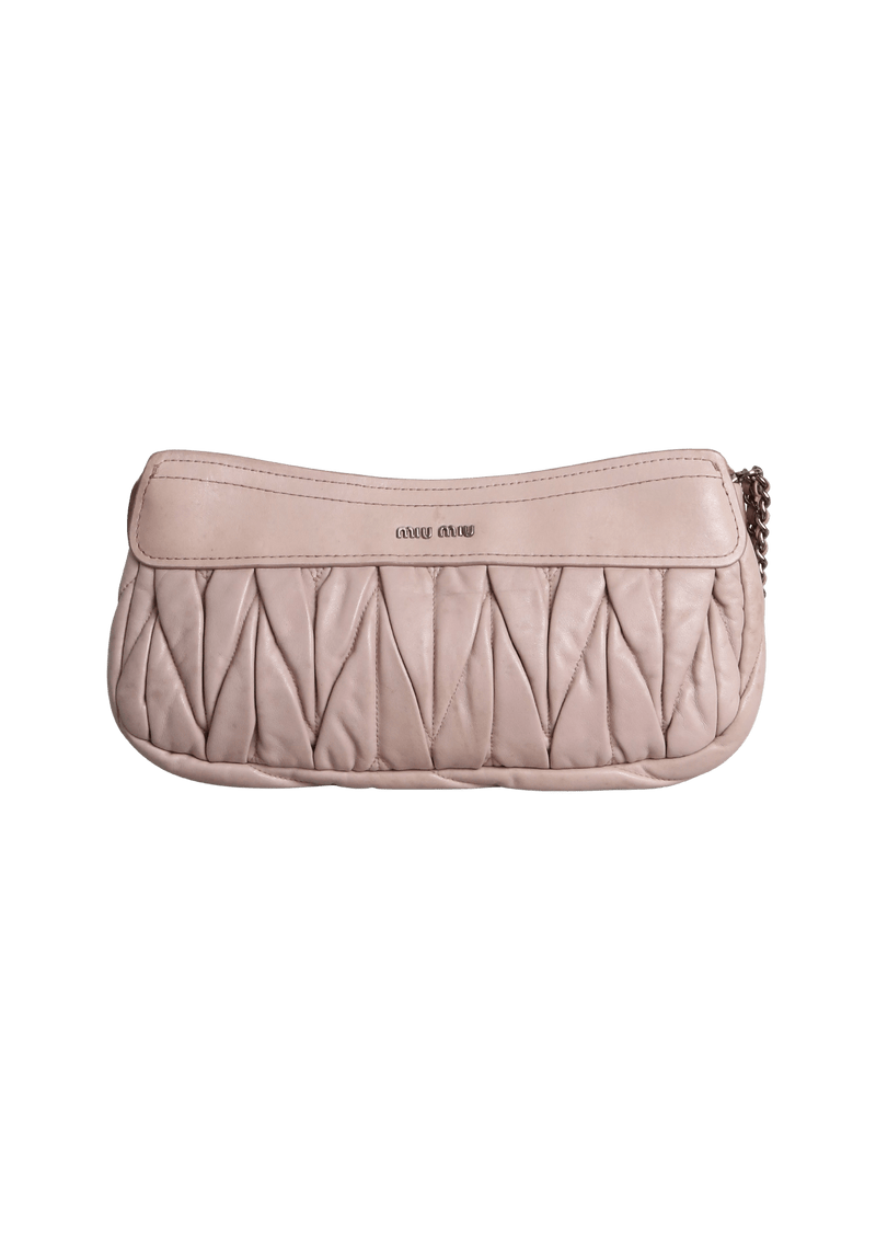 LEATHER WRISTLET