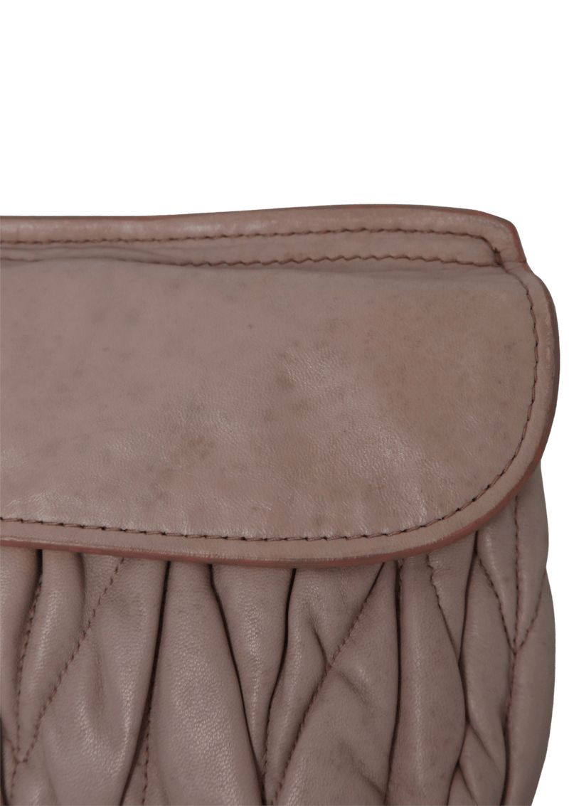 LEATHER WRISTLET