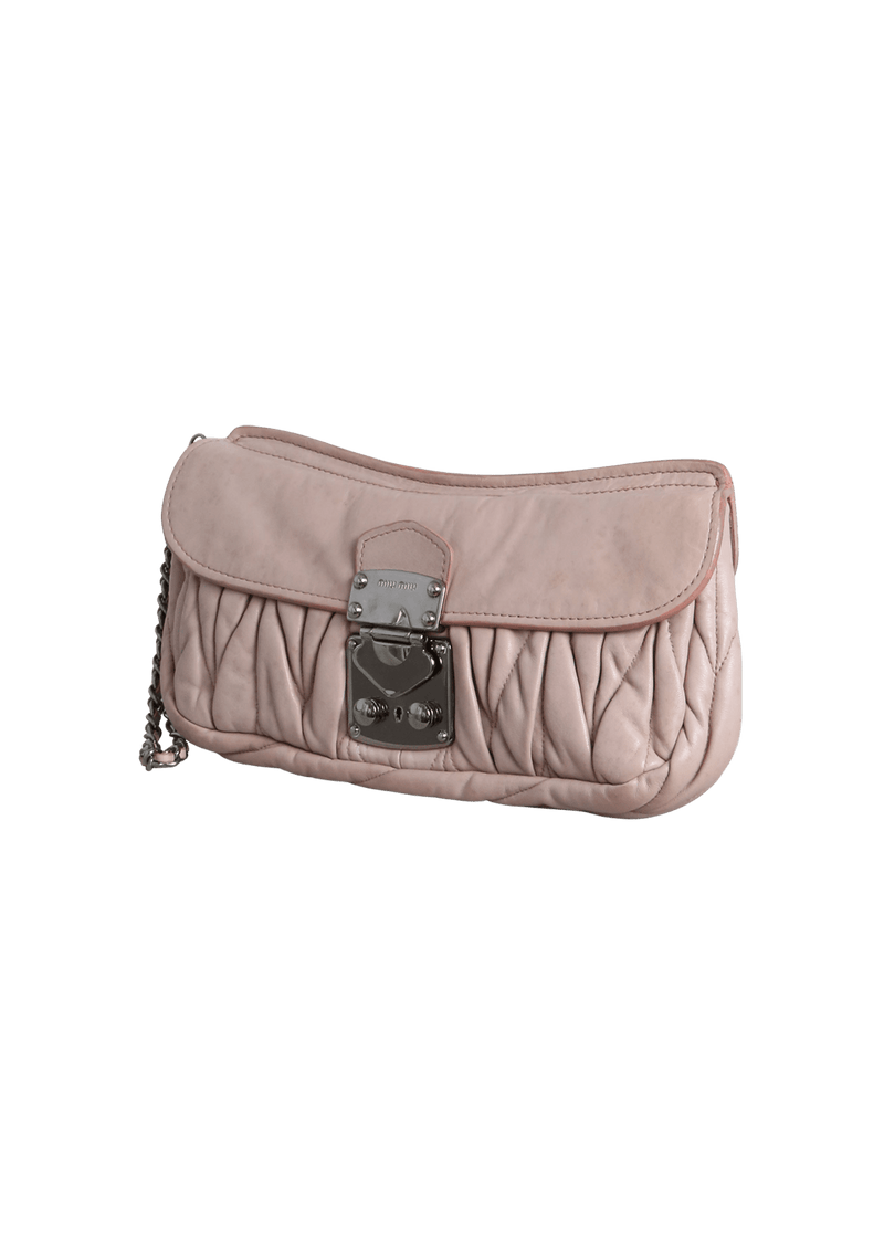 LEATHER WRISTLET