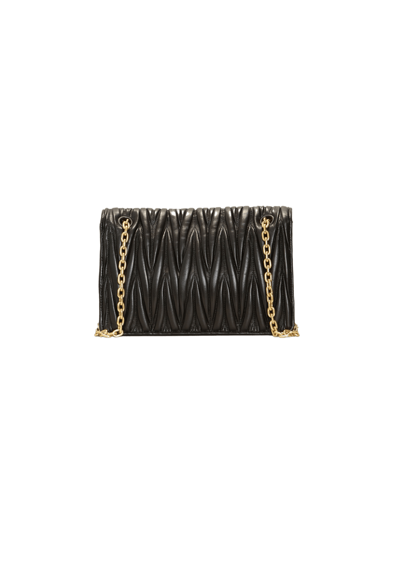 MATELASSE NAPPA FLAP BAG