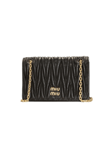 MATELASSE NAPPA FLAP BAG