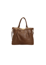 VITELLO SHINE SATCHEL BAG