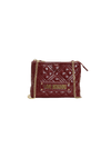 LEATHER CHAIN-LINK BAG