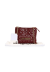 LEATHER CHAIN-LINK BAG