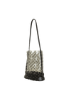 LEATHER-TRIMMED TOTE