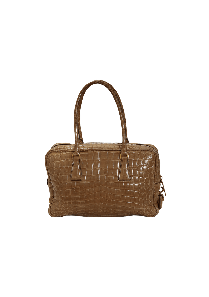 CROCODILE SHOULDER BAG