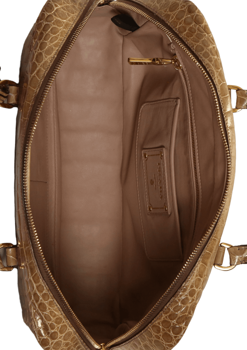 CROCODILE SHOULDER BAG