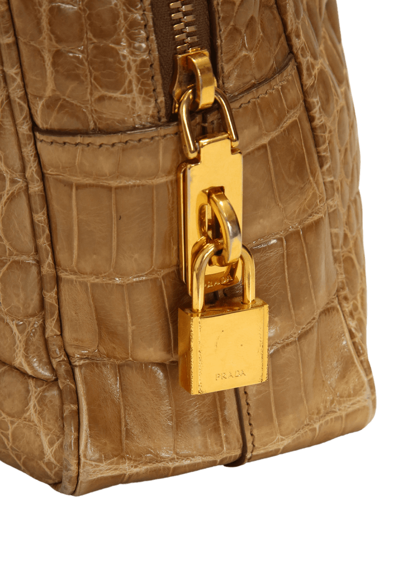 CROCODILE SHOULDER BAG