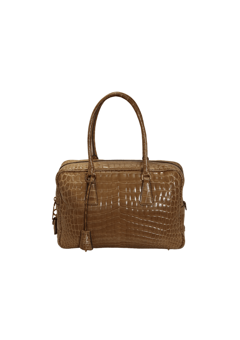 CROCODILE SHOULDER BAG