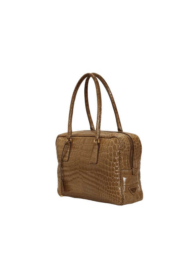 CROCODILE SHOULDER BAG