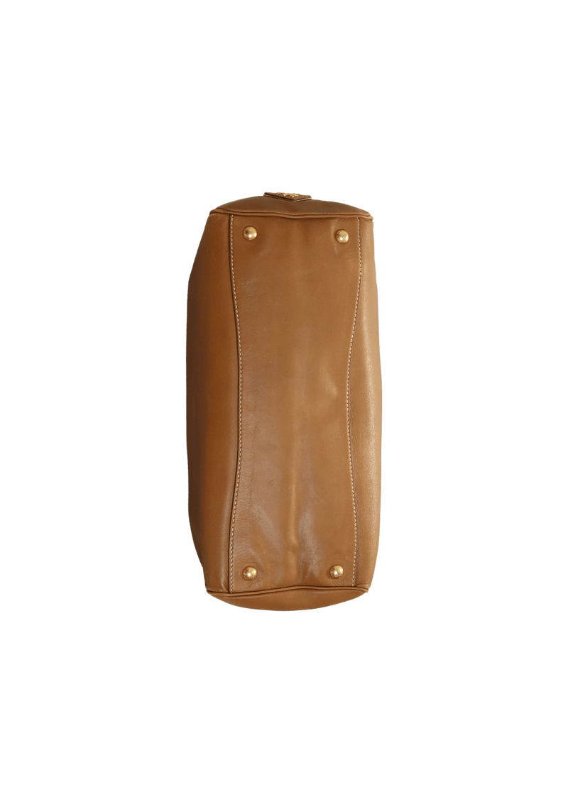 LEATHER FLAP BAG