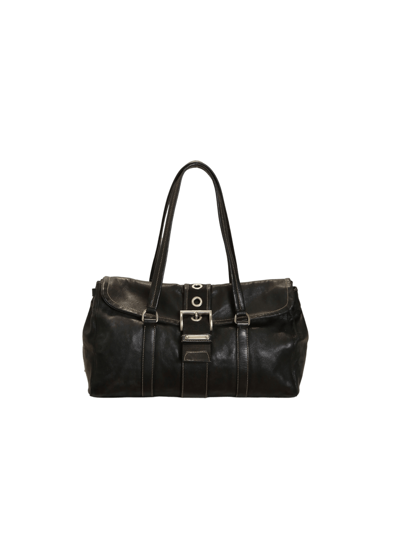 LEATHER SHOULDER BAG