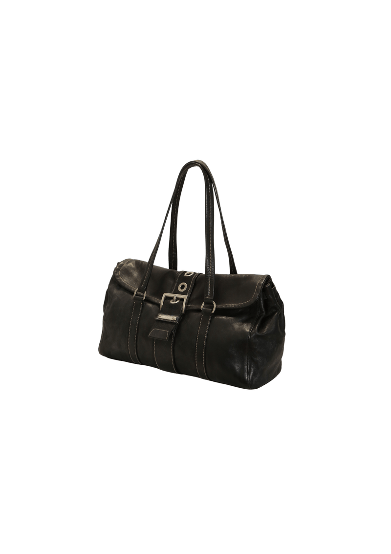 LEATHER SHOULDER BAG