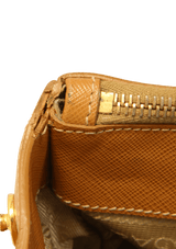 MEDIUM SAFFIANO LUX DOUBLE ZIP GALLERIA