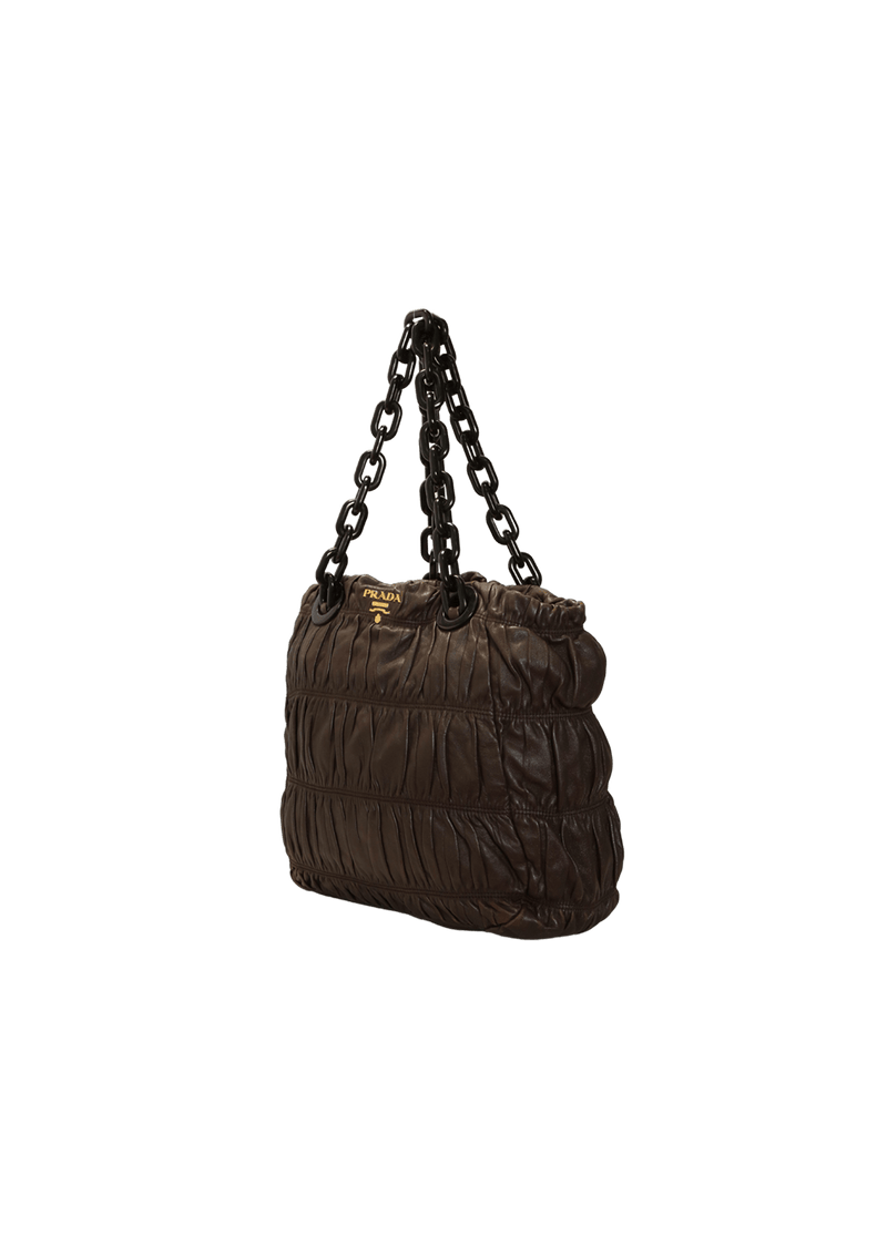 NAPPA GAUFRE CHAIN TOTE