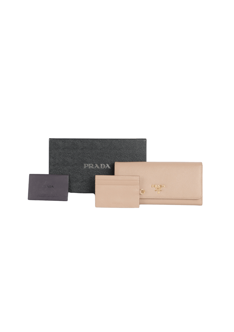 SAFFIANO CONTINETAL WALLET