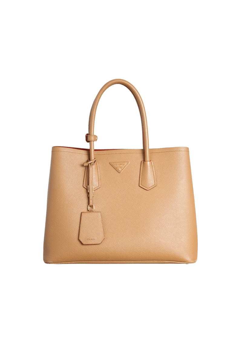 SAFFIANO CUIR DOUBLE TOTE