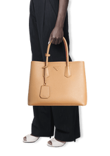 SAFFIANO CUIR DOUBLE TOTE