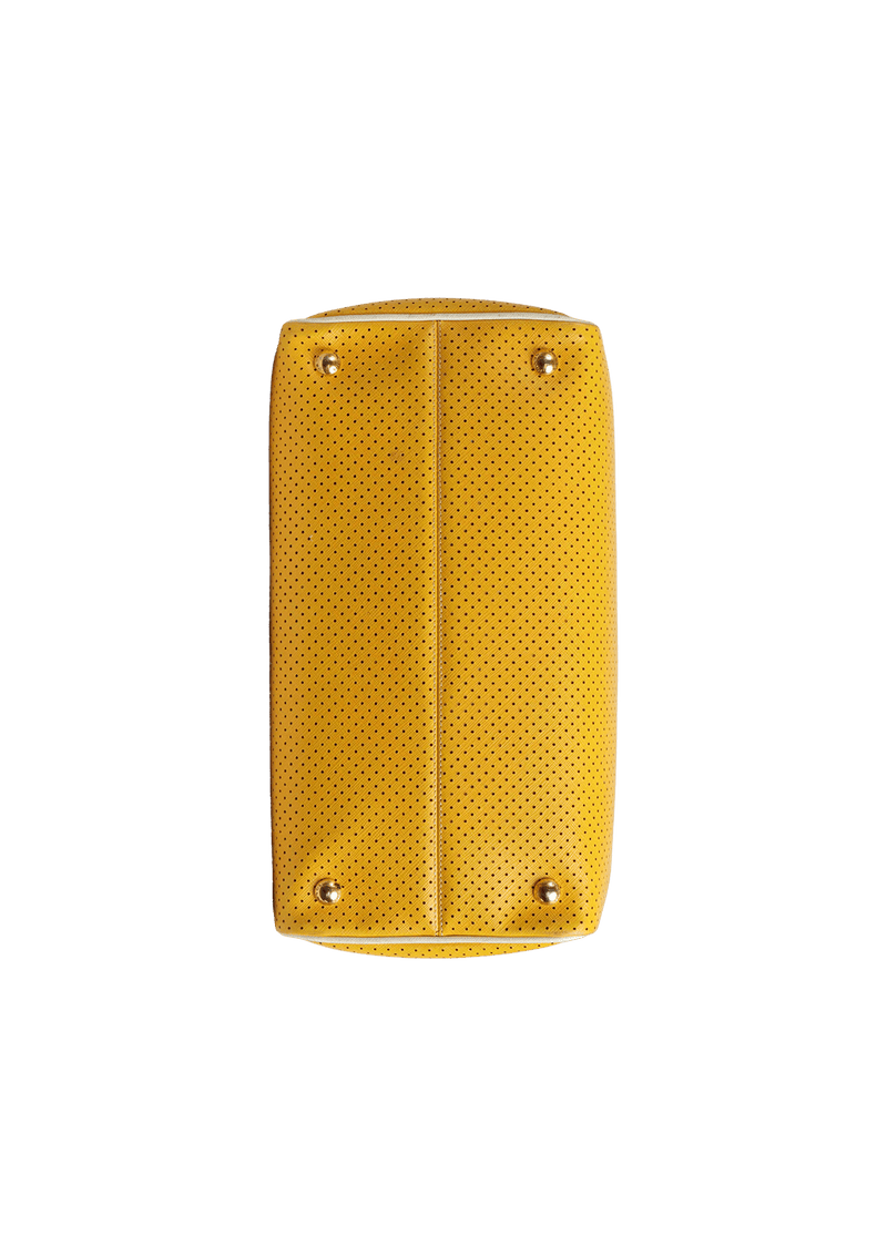 SAFFIANO PERFORATED BAG