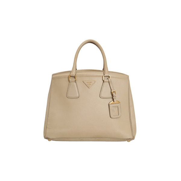 Bolsa Prada Original Saffiano Vernice Promenade Large Verde Musgo