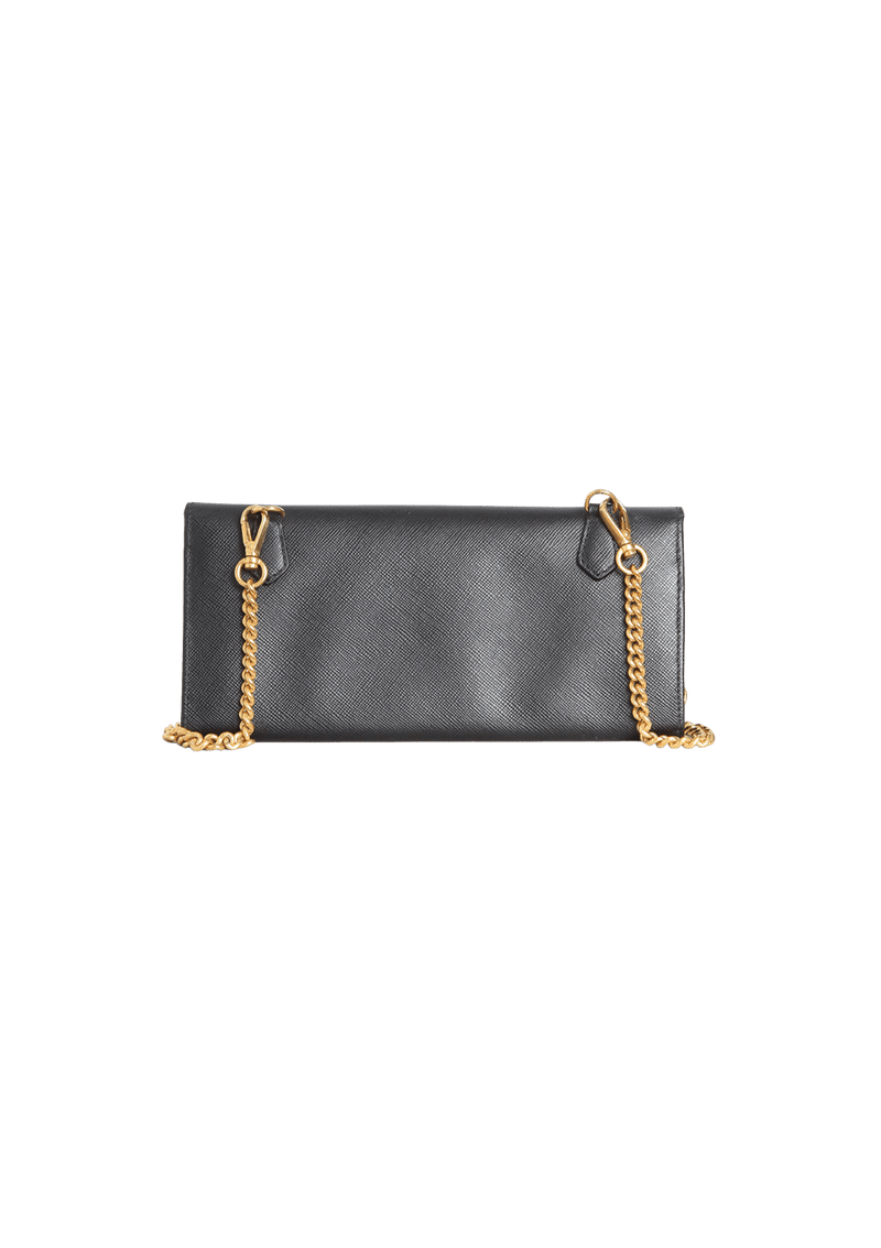 SAFFIANO WALLET ON CHAIN