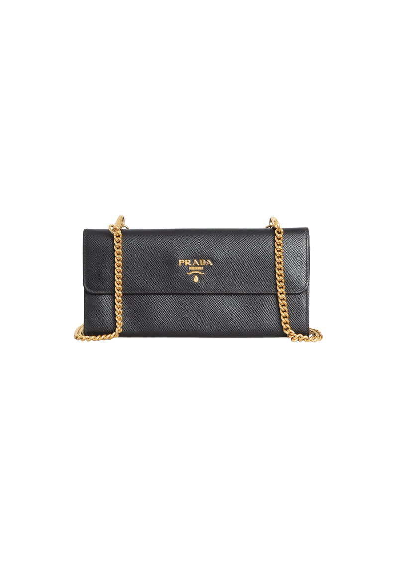 SAFFIANO WALLET ON CHAIN